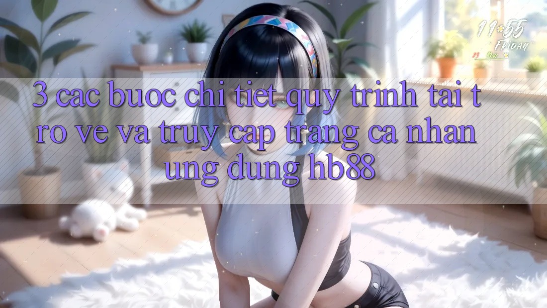3. Các bước Chi Tiết Quy Trình Tải trở về Và Truy cập trang cá nhân Ứng Dụng HB88 3. Các bước Chi Tiết Quy Trình Tải trở về Và Truy cập trang cá nhân Ứng Dụng HB88