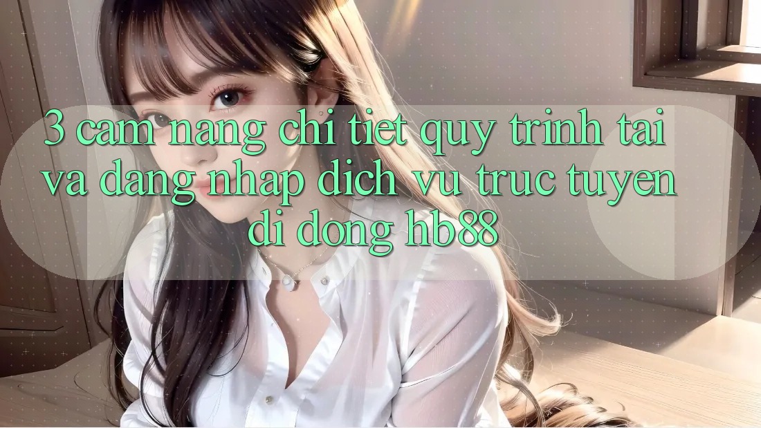 3. Cẩm nang Chi Tiết Quy Trình Tải Và Đăng Nhập Dịch vụ trực tuyến di động HB88