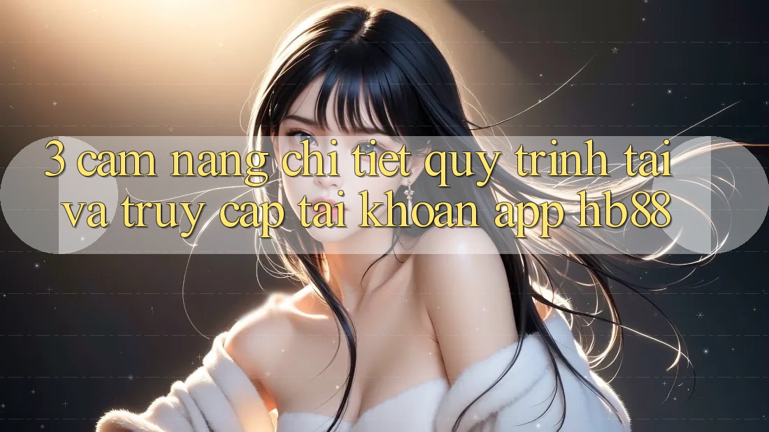 3. Cẩm nang Chi Tiết Quy Trình Tải Và Truy cập tài khoản App HB88 3. Cẩm nang Chi Tiết Quy Trình Tải Và Truy cập tài khoản App HB88