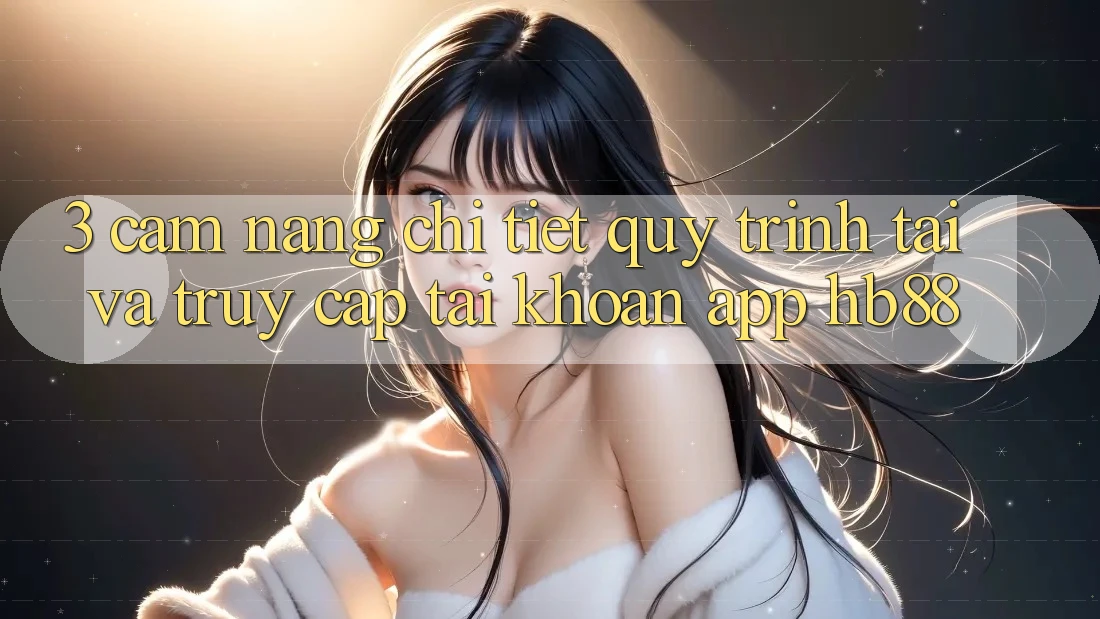3. Cẩm nang Chi Tiết Quy Trình Tải Và Truy cập tài khoản App HB88