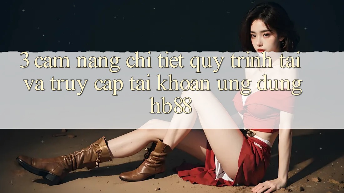3. Cẩm nang Chi Tiết Quy Trình Tải Và Truy cập tài khoản Ứng Dụng HB88