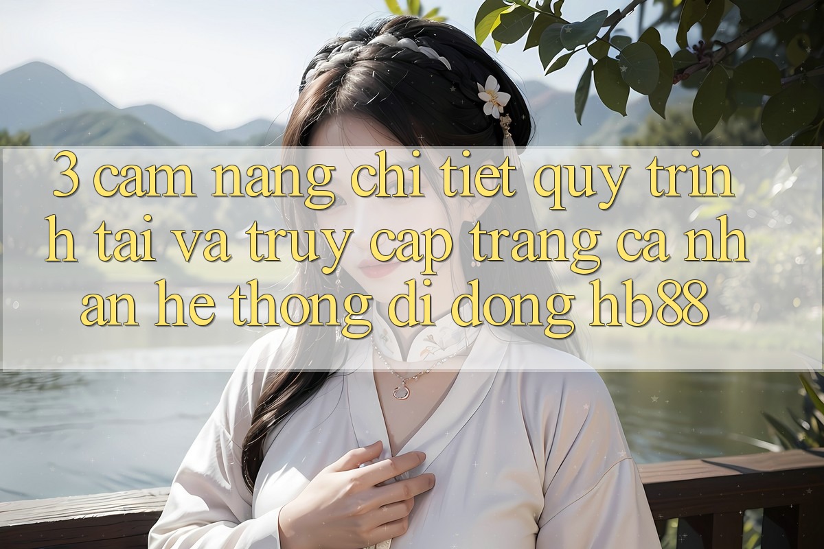 3. Cẩm nang Chi Tiết Quy Trình Tải Và Truy cập trang cá nhân Hệ thống di động HB88 3. Cẩm nang Chi Tiết Quy Trình Tải Và Truy cập trang cá nhân Hệ thống di động HB88