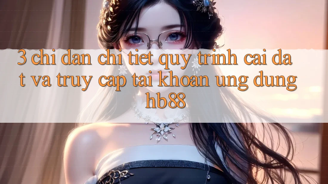 3. Chỉ dẫn Chi Tiết Quy Trình Cài đặt Và Truy cập tài khoản Ứng Dụng HB88