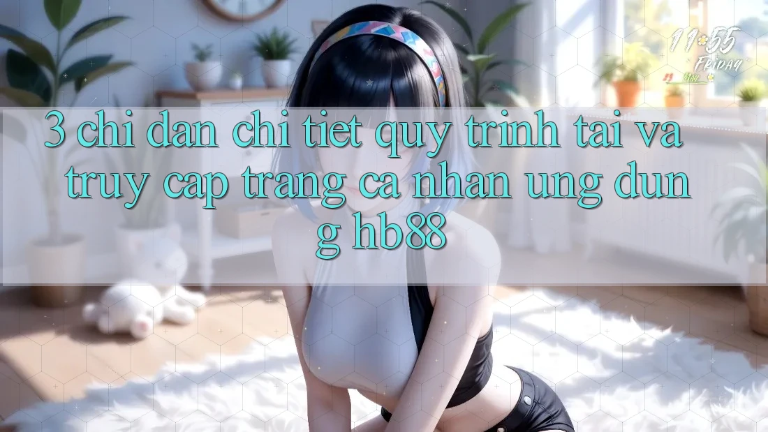 3. Chỉ dẫn Chi Tiết Quy Trình Tải Và Truy cập trang cá nhân Ứng Dụng HB88