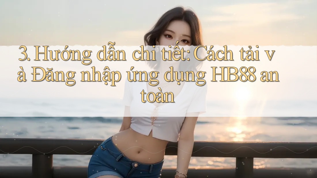 3. Hướng dẫn chi tiết: Cách tải và Đăng nhập ứng dụng HB88 an toàn 3. Hướng dẫn chi tiết: Cách tải và Đăng nhập ứng dụng HB88 an toàn