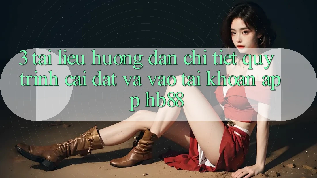 3. Tài liệu hướng dẫn Chi Tiết Quy Trình Cài đặt Và Vào tài khoản App HB88