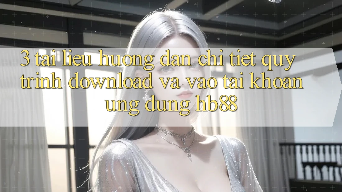 3. Tài liệu hướng dẫn Chi Tiết Quy Trình Download Và Vào tài khoản Ứng Dụng HB88