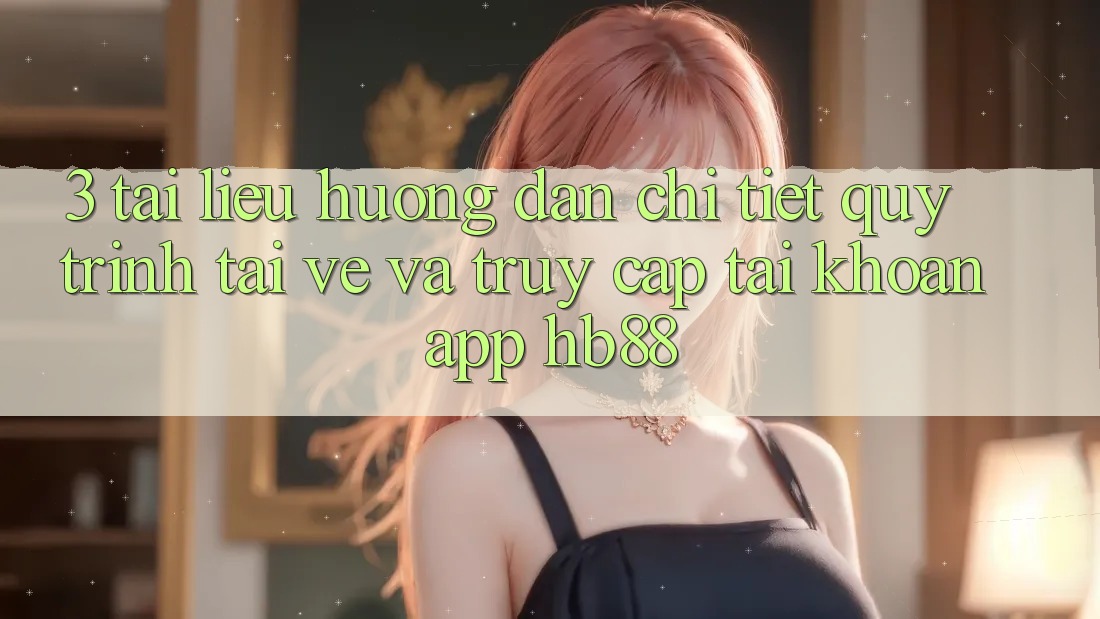 3. Tài liệu hướng dẫn Chi Tiết Quy Trình Tải về Và Truy cập tài khoản App HB88