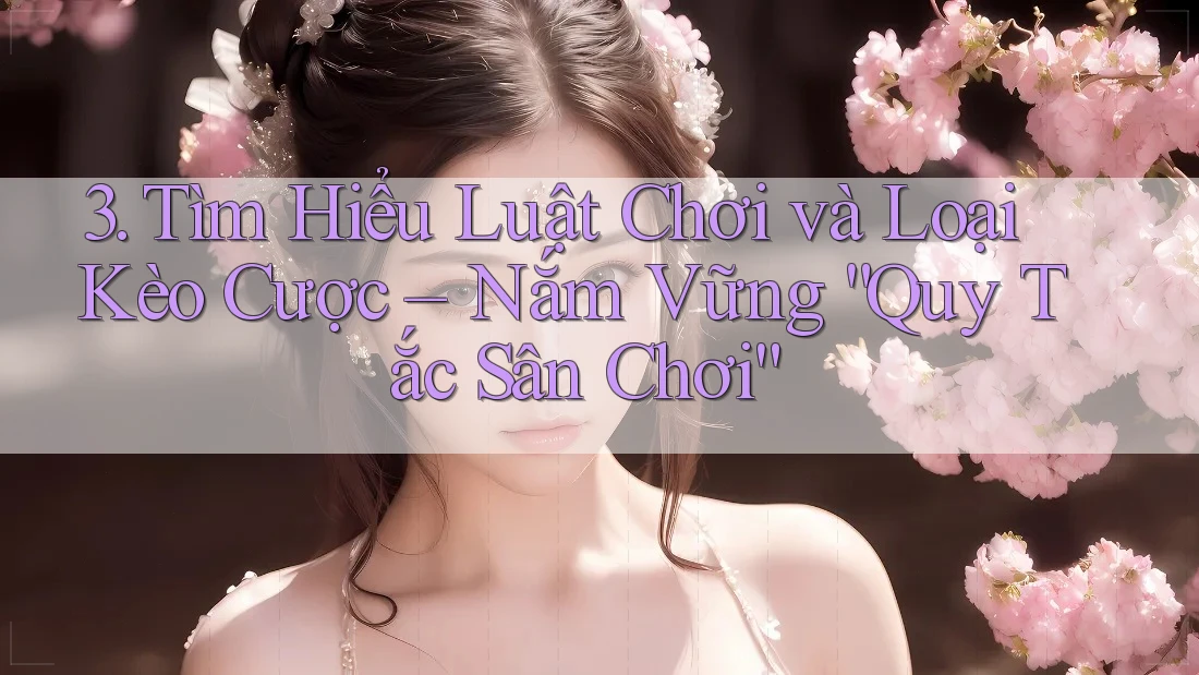 3. Tìm Hiểu Luật Chơi và Loại Kèo Cược – Nắm Vững “Quy Tắc Sân Chơi”