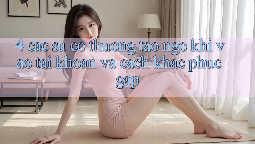 4. Các Sự Cố Thường Tao ngộ Khi Vào tài khoản Và Cách Khắc Phục Gấp 4. Các Sự Cố Thường Tao ngộ Khi Vào tài khoản Và Cách Khắc Phục Gấp