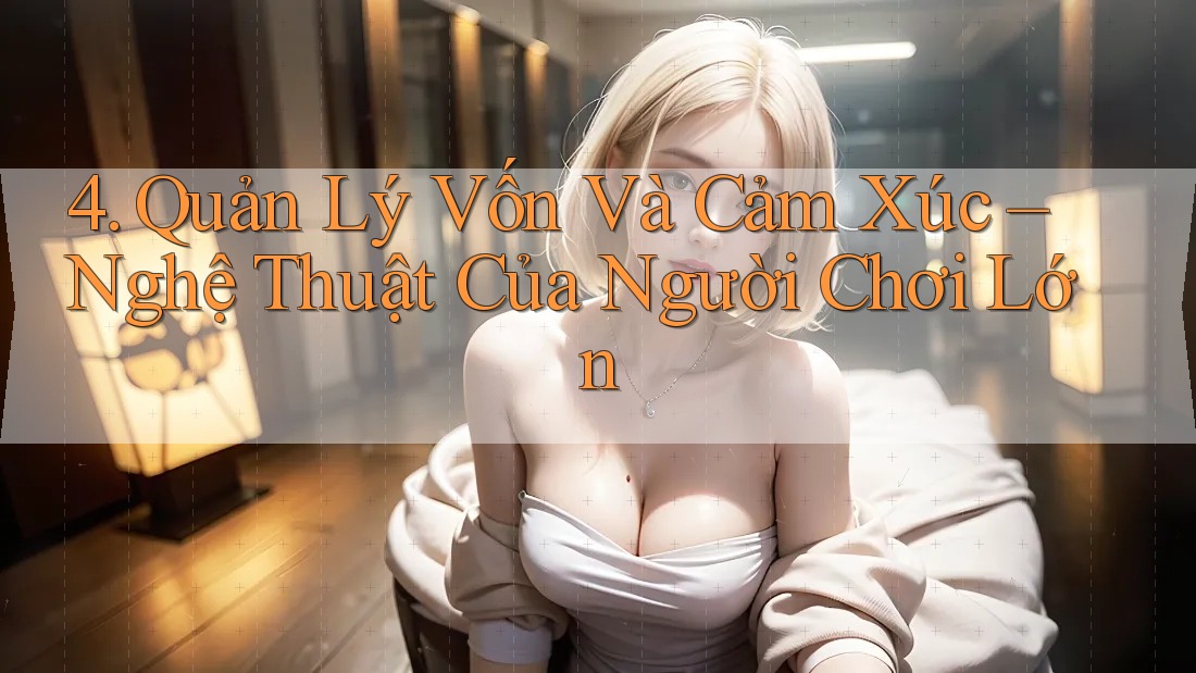 4. Quản Lý Vốn Và Cảm Xúc – Nghệ Thuật Của Người Chơi Lớn 4. Quản Lý Vốn Và Cảm Xúc – Nghệ Thuật Của Người Chơi Lớn