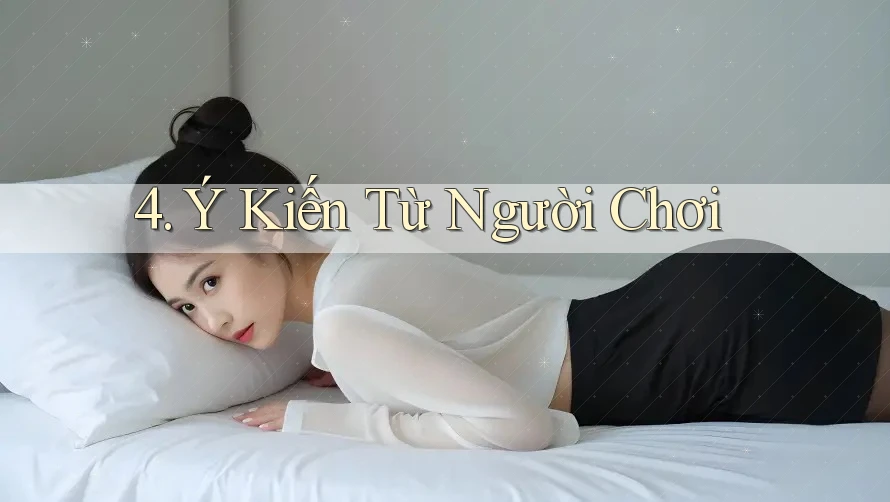 4. Ý Kiến Từ Người Chơi 4. Ý Kiến Từ Người Chơi