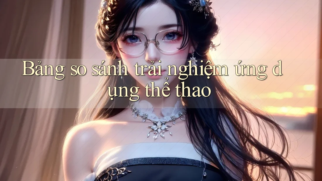 Bảng so sánh trải nghiệm ứng dụng thể thao Bảng so sánh trải nghiệm ứng dụng thể thao