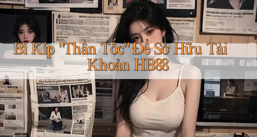 Bí Kíp “Thần Tốc” Để Sở Hữu Tài Khoản HB88 Bí Kíp “Thần Tốc” Để Sở Hữu Tài Khoản HB88