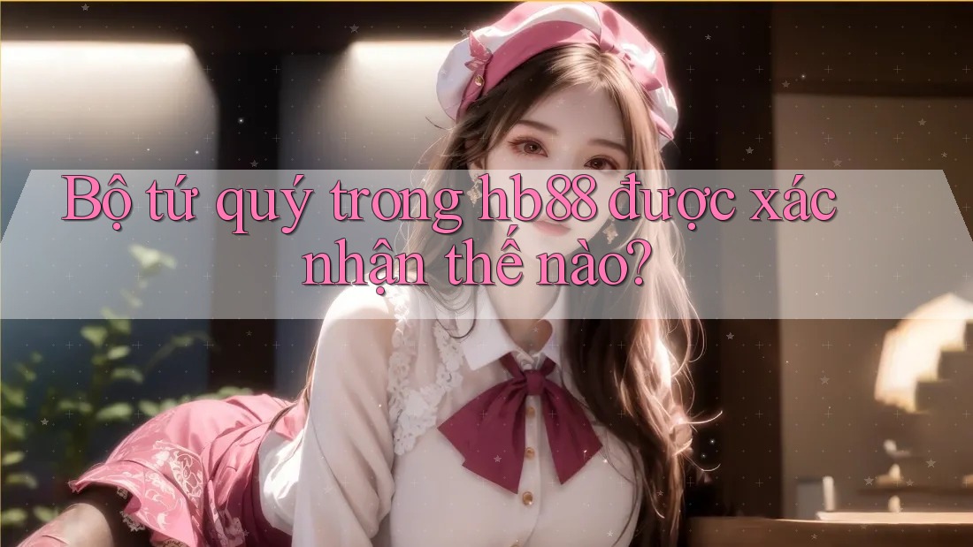 Bộ tứ quý trong hb88 được xác nhận thế nào?