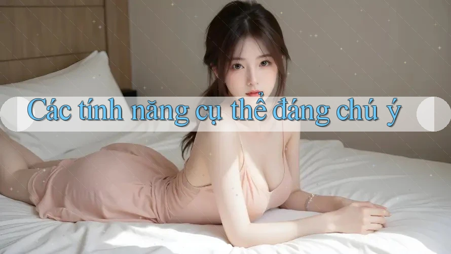 Các tính năng cụ thể đáng chú ý