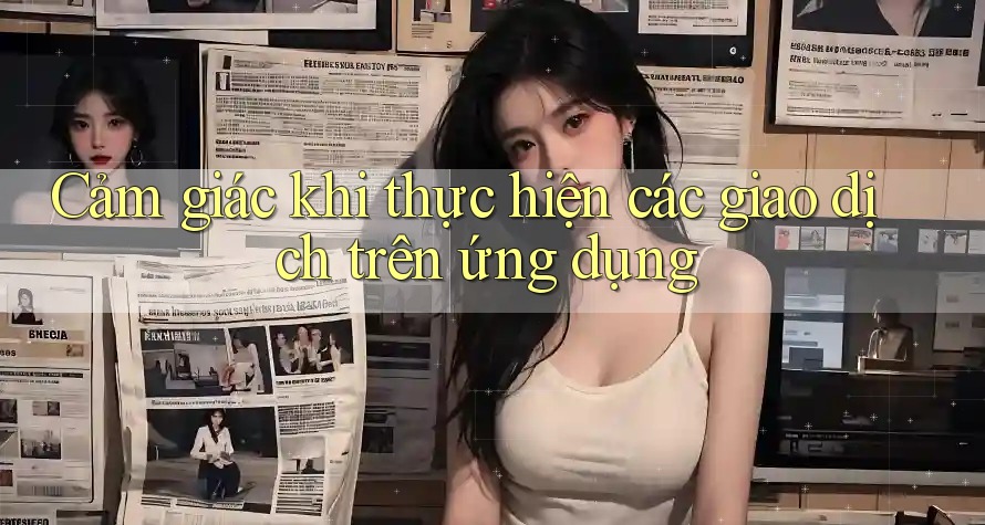 Cảm giác khi thực hiện các giao dịch trên ứng dụng Cảm giác khi thực hiện các giao dịch trên ứng dụng
