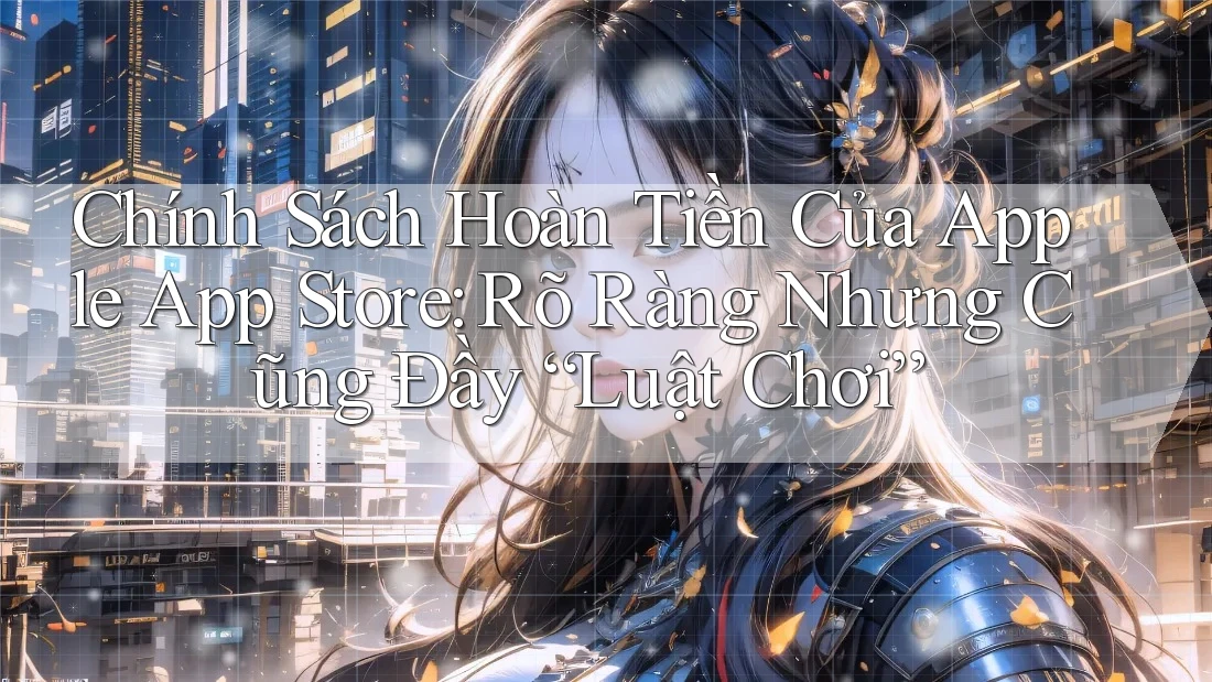 Chính Sách Hoàn Tiền Của Apple App Store: Rõ Ràng Nhưng Cũng Đầy “Luật Chơi” Chính Sách Hoàn Tiền Của Apple App Store: Rõ Ràng Nhưng Cũng Đầy “Luật Chơi”