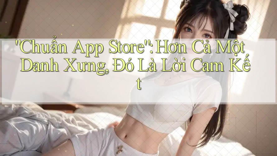 “Chuẩn App Store”: Hơn Cả Một Danh Xưng, Đó Là Lời Cam Kết “Chuẩn App Store”: Hơn Cả Một Danh Xưng, Đó Là Lời Cam Kết