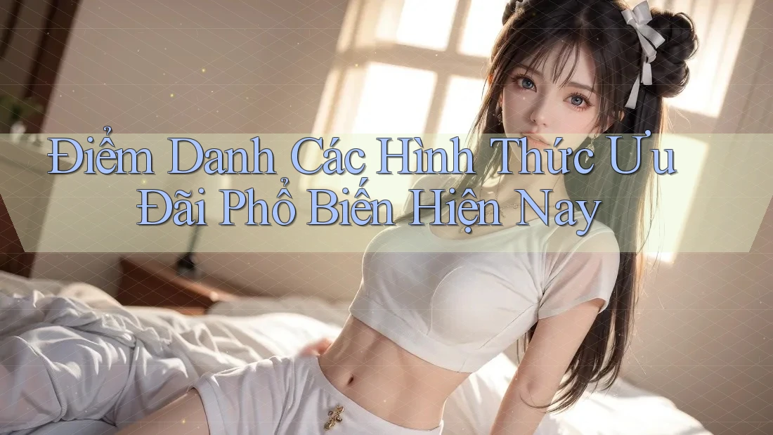 Điểm Danh Các Hình Thức Ưu Đãi Phổ Biến Hiện Nay