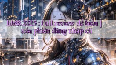 hb88 2025 full review dễ hiểu xóa phiên đăng nhập cũ