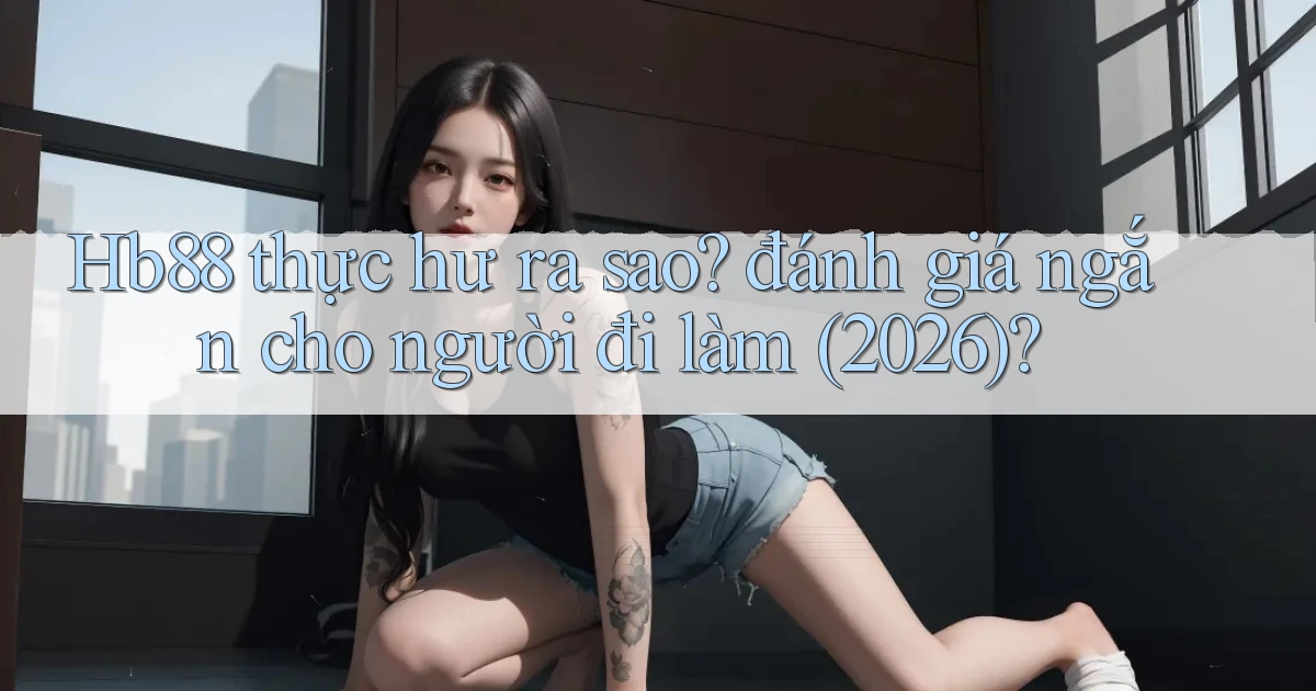 Hb88 thực hư ra sao đánh giá ngắn cho người đi làm (2026)