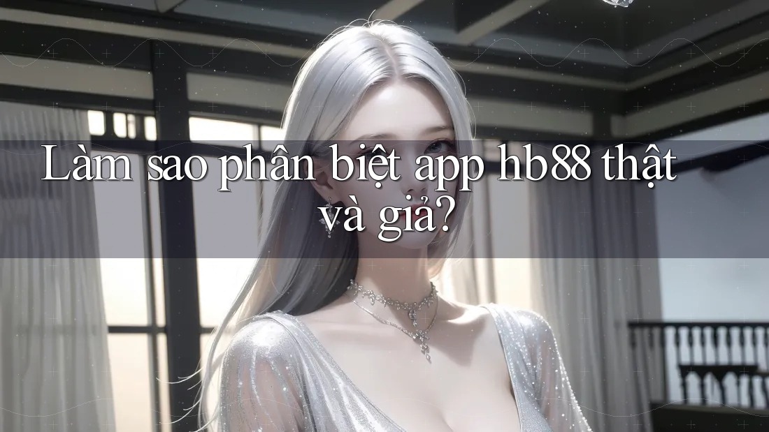 Làm sao phân biệt app hb88 thật và giả?
