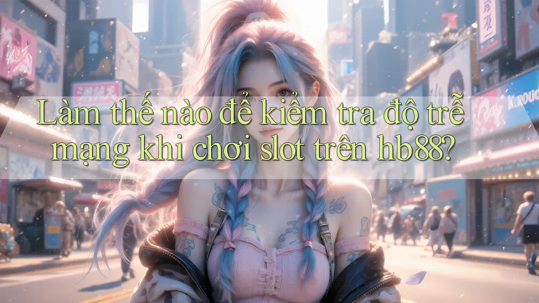 Làm thế nào để kiểm tra độ trễ mạng khi chơi slot trên hb88?