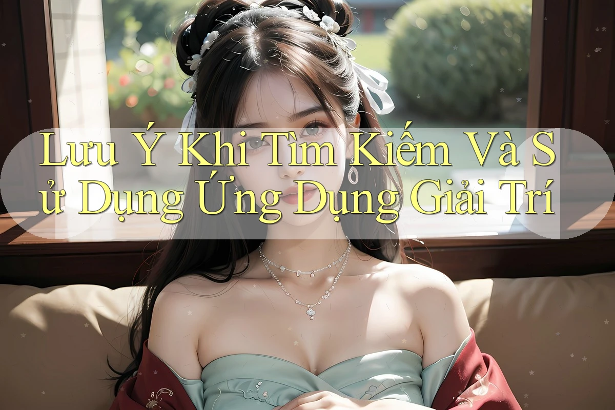 Lưu Ý Khi Tìm Kiếm Và Sử Dụng Ứng Dụng Giải Trí Lưu Ý Khi Tìm Kiếm Và Sử Dụng Ứng Dụng Giải Trí