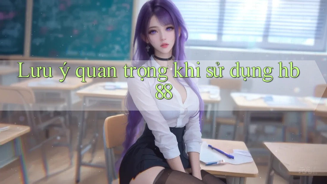 Lưu ý quan trọng khi sử dụng hb88 Lưu ý quan trọng khi sử dụng hb88