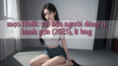 mẹo Hb88 tài liệu người dùng nhanh gọn (2025), ít bug