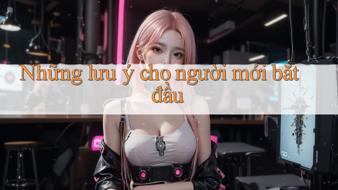 Những lưu ý cho người mới bắt đầu Những lưu ý cho người mới bắt đầu