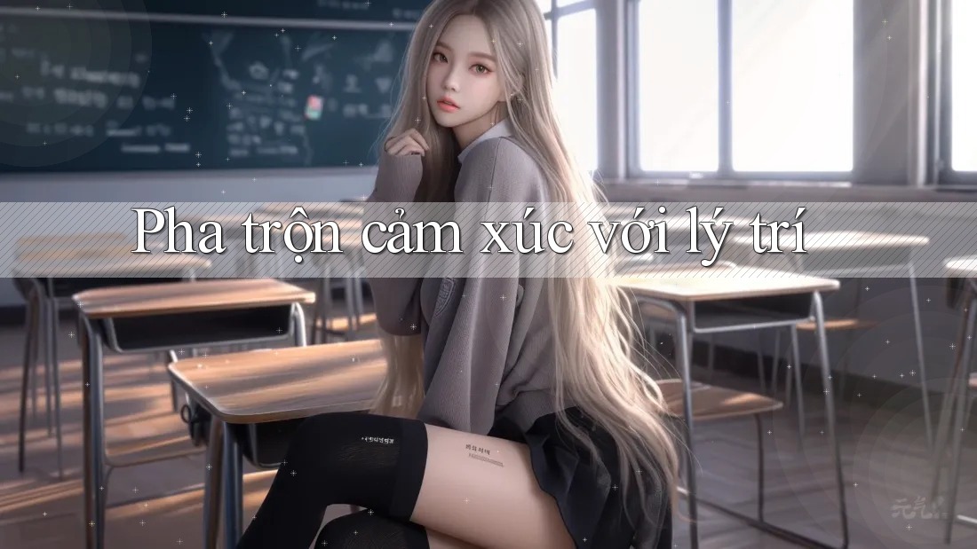 Pha trộn cảm xúc với lý trí Pha trộn cảm xúc với lý trí