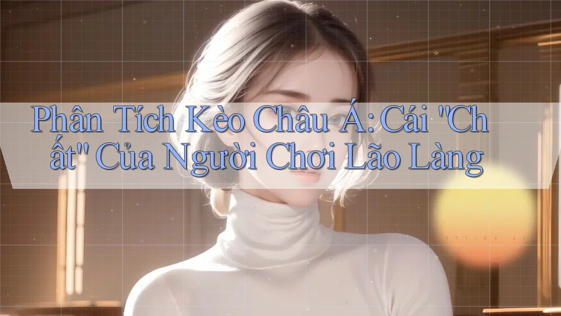 Phân Tích Kèo Châu Á: Cái “Chất” Của Người Chơi Lão Làng Phân Tích Kèo Châu Á: Cái “Chất” Của Người Chơi Lão Làng