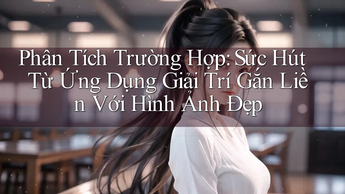 Phân Tích Trường Hợp: Sức Hút Từ Ứng Dụng Giải Trí Gắn Liền Với Hình Ảnh Đẹp