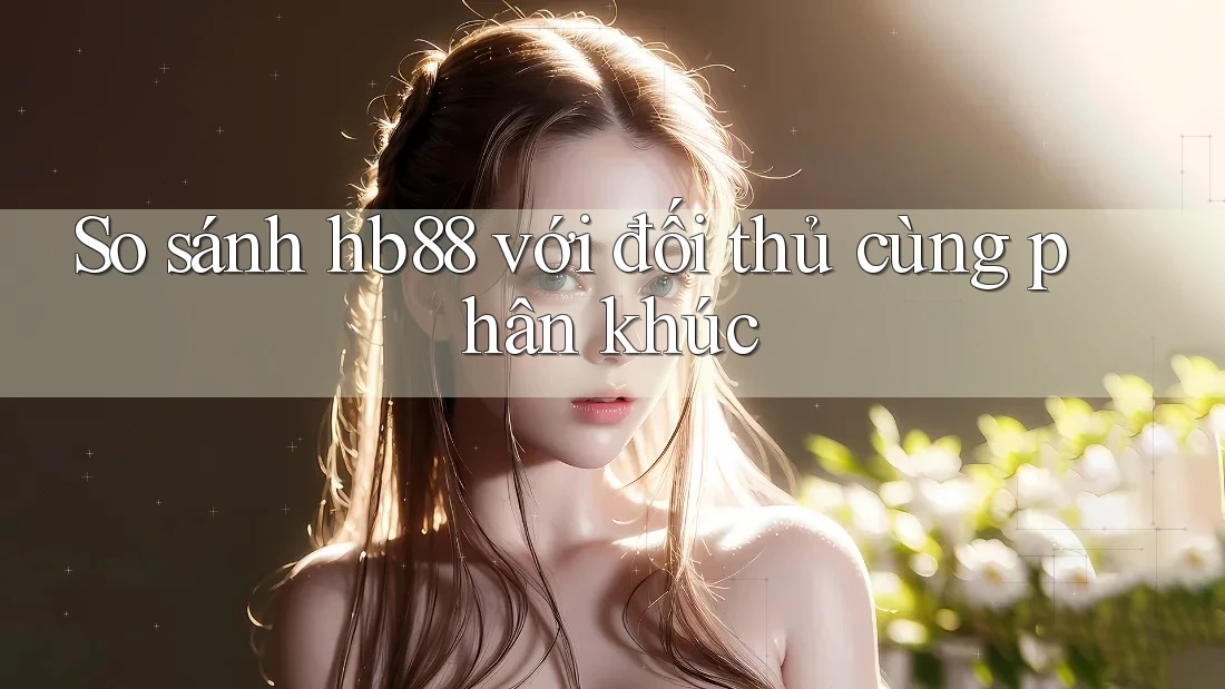 So sánh hb88 với đối thủ cùng phân khúc So sánh hb88 với đối thủ cùng phân khúc