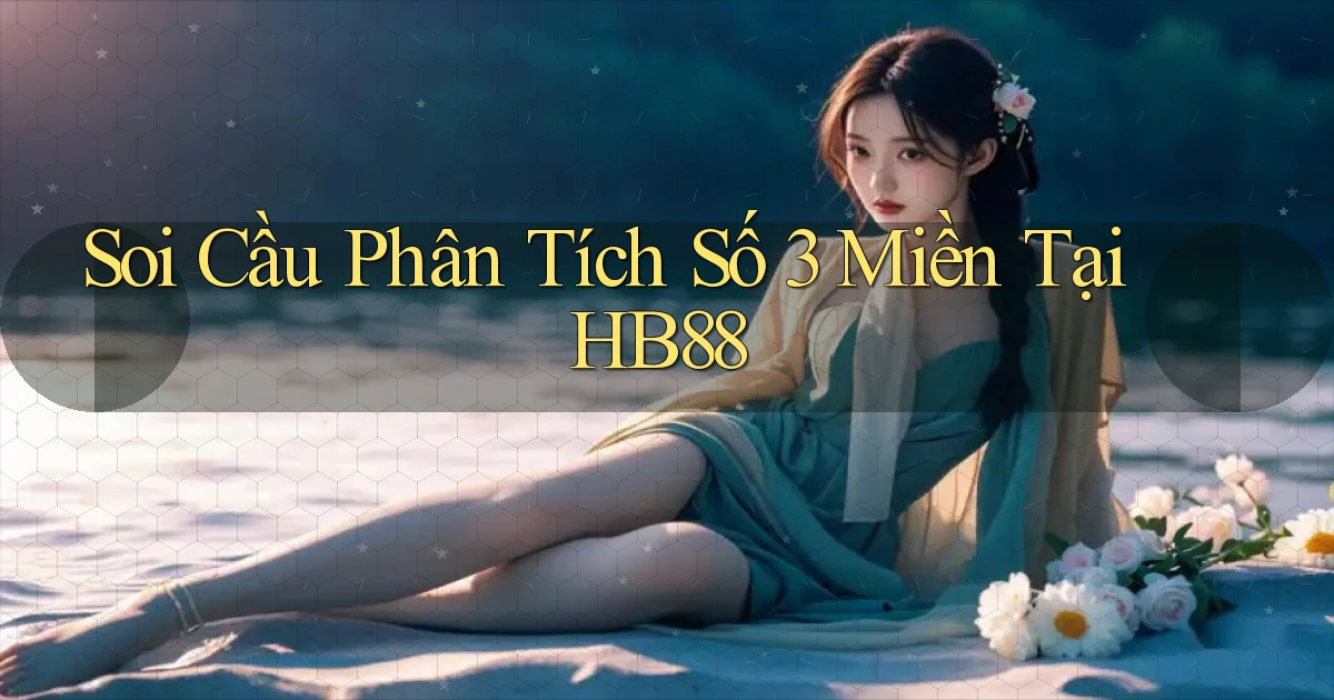 soi cầu phân tích số 3 miền tại hb88
