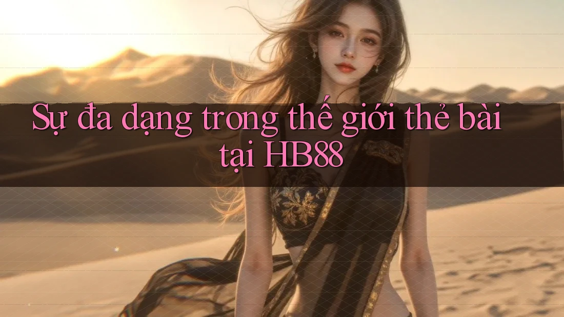 Sự đa dạng trong thế giới thẻ bài tại HB88