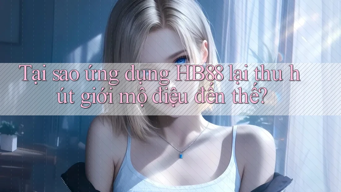 Tại sao ứng dụng HB88 lại thu hút giới mộ điệu đến thế? Tại sao ứng dụng HB88 lại thu hút giới mộ điệu đến thế?