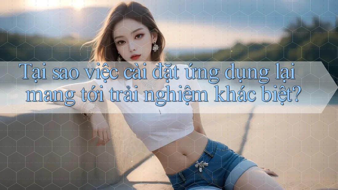 Tại sao việc cài đặt ứng dụng lại mang tới trải nghiệm khác biệt? Tại sao việc cài đặt ứng dụng lại mang tới trải nghiệm khác biệt?