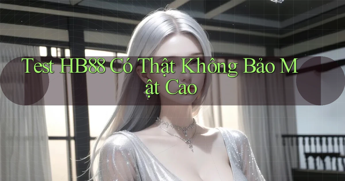 test hb88 có thật không bảo mật cao