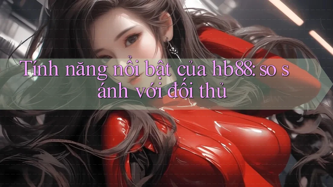 Tính năng nổi bật của hb88: so sánh với đối thủ