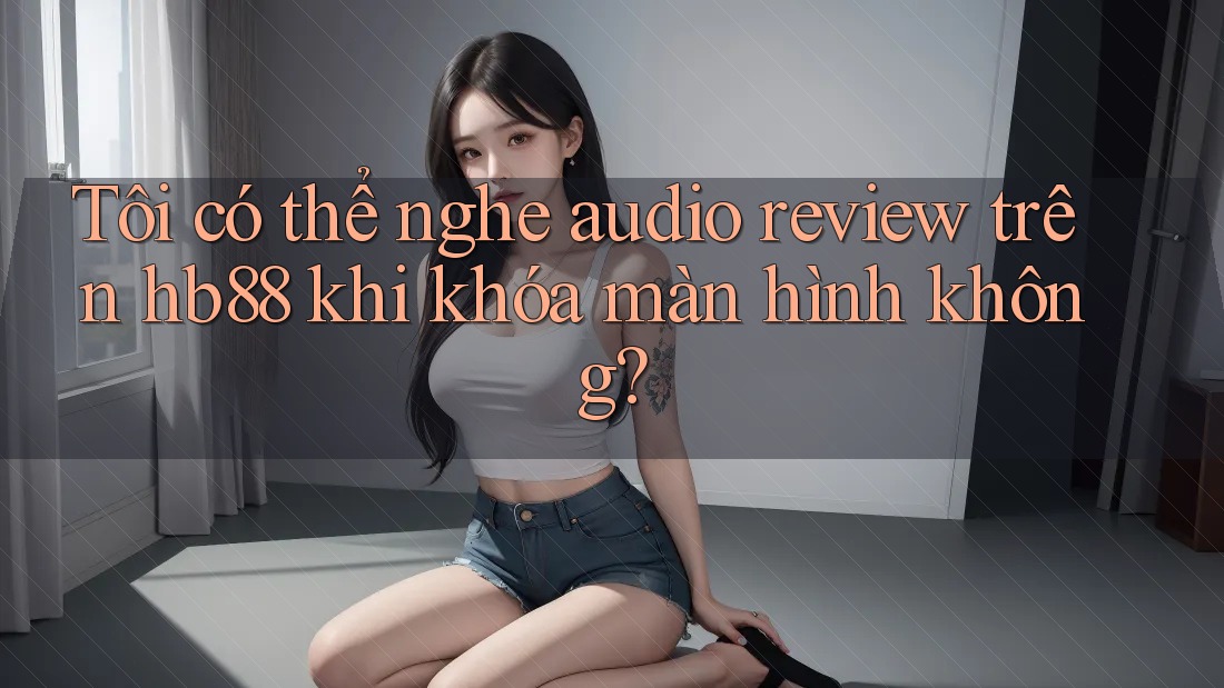 Tôi có thể nghe audio review trên hb88 khi khóa màn hình không?