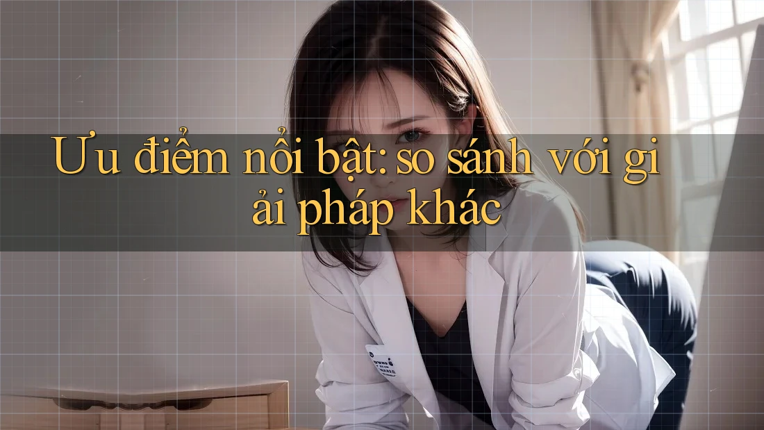 Ưu điểm nổi bật: so sánh với giải pháp khác