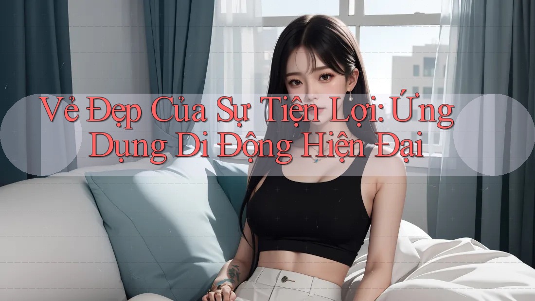Vẻ Đẹp Của Sự Tiện Lợi: Ứng Dụng Di Động Hiện Đại