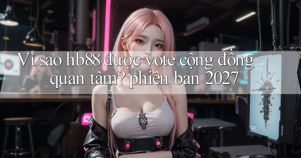Vì sao hb88 được vote cộng đồng quan tâm phiên bản 2027