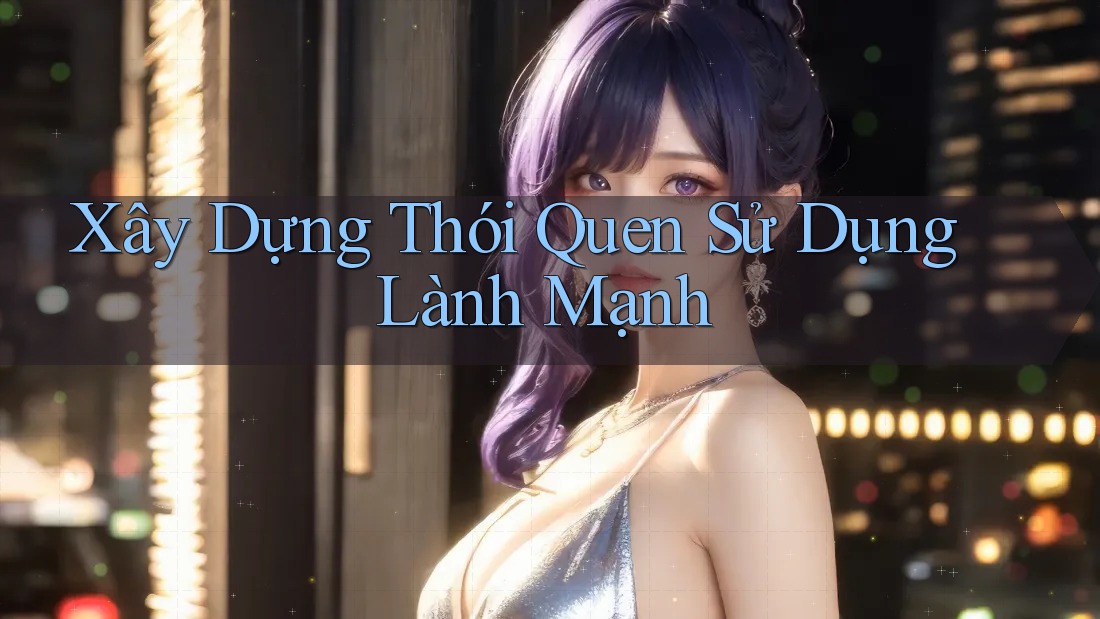 Xây Dựng Thói Quen Sử Dụng Lành Mạnh