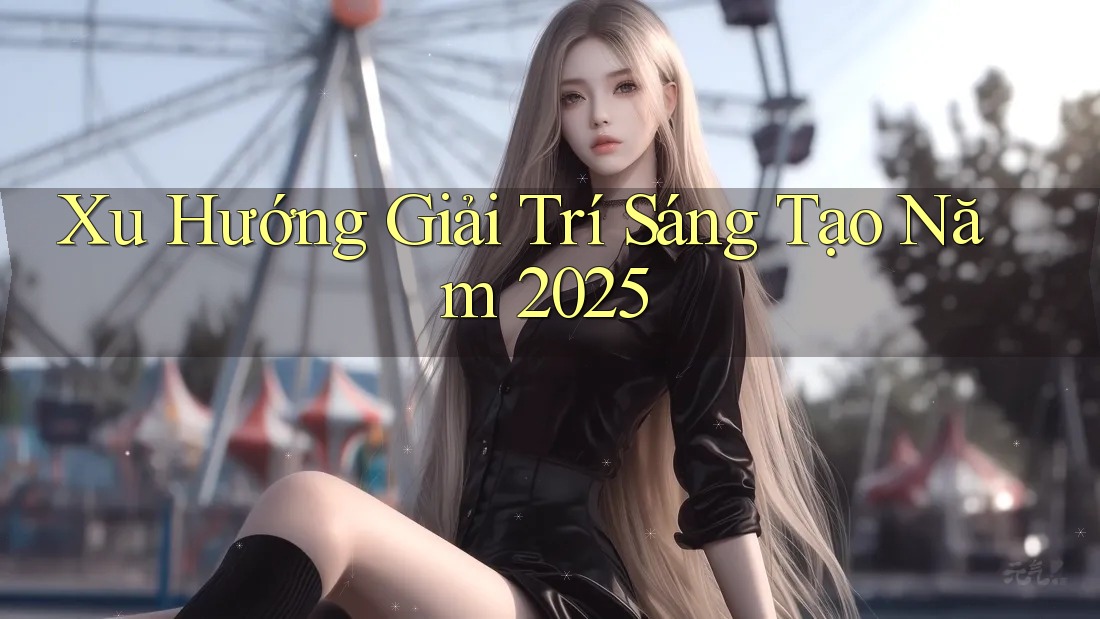 Xu Hướng Giải Trí Sáng Tạo Năm 2025